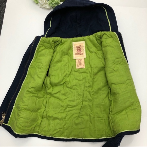 HOLLISTER Hooded Toggles Duffel Coat Jacket Sz S - Picture 6 of 7